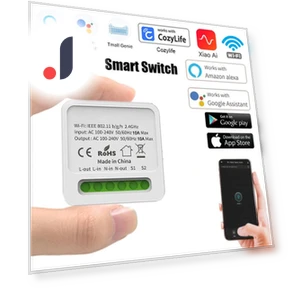 Wi-Fi Smart Switch DIY Light Mini Switches — Центры управления и контроллеры, Good Household Items