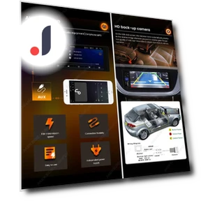 Автомобильный монитор с Carplay и Android Auto — Автомагнитолы, Auto Launcher