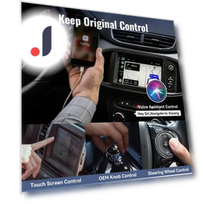 2 в 1 Bluetooth 5.0 беспроводной адаптер CarPlay и Android Auto — Автомагнитолы, Cars Auto Home