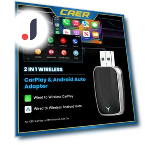 2 в 1 беспроводной адаптер CarPlay и Android Auto — Аксессуары для телефонов, Auto Accessories Home