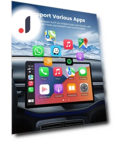 2IN1 Mini AI Box для беспроводного адаптера Apple CarPlay — Автомагнитолы, Auto Launcher
