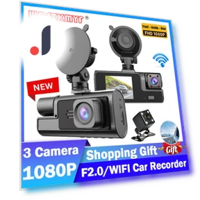3-канальный портативный видеорегистратор 1080P — Камеры заднего вида, Auto Accessories Home