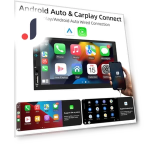 Автомобильный радиоприемник с Carplay и Android Auto — Автомагнитолы, Auto Launcher