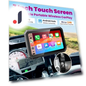 Мотоциклетный дисплей с CarPlay и Android Auto — Аксессуары для GPS-систем, Auto Accessories Home