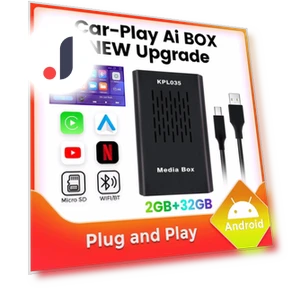 Проводной беспроводной Android Auto адаптер CarPlay AI Box — Автомагнитолы, Auto Accessories Home