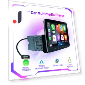 Автомобильная стереосистема с проводным Apple CarPlay Android Auto — Автомагнитолы, Auto Accessories Home