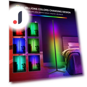 Угловой напольный светильник RGB торшер с контроллером — Напольные светильники, Neoglint