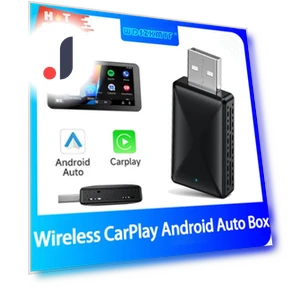 Мини 2 в 1 проводной беспроводной универсальный USB CarPlay Android Auto адаптер — Аксессуары для телефонов, Auto Accessories Home
