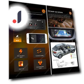 MP5-плеер с беспроводным CarPlay и Android Auto — Автомагнитолы, Auto Launcher