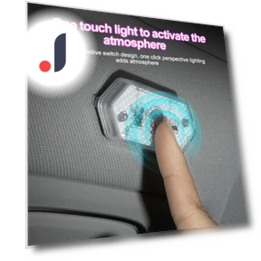 Многоцветные автомобильные фонари с USB зарядкой — Подсветка, Cars Auto Home
