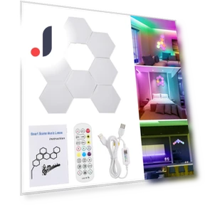 RGB Hexagon Light Ambient Lamp — Лампы и абажуры, World Auto Parts