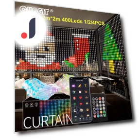Умные светодиодные DIY занавески — Гирлянды для дома, Auto Accessories Home