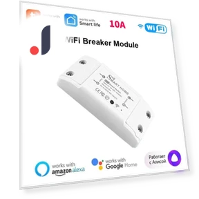 WiFi Smart Switch Breaker Module — Центры управления и контроллеры, Tuya