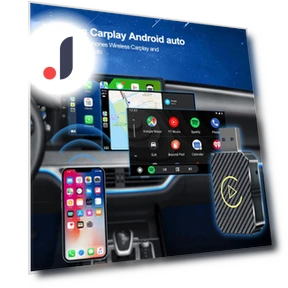 Беспроводной адаптер CarPlay и Android Auto — Автомагнитолы, Auto Launcher