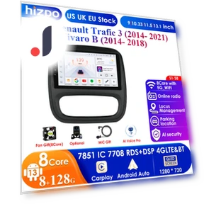 4G AI Voice Android Auto Radio — Аксессуары для GPS-систем, Hizpo