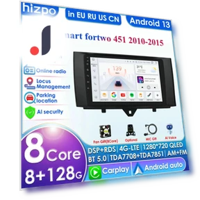 Автомобильное радио с CarPlay и Android 13 — Аксессуары для GPS-систем, Hizpo