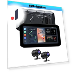 Сенсорный экран для мотоцикла с CarPlay и Android Auto — Аксессуары для GPS-систем, Dream Garage