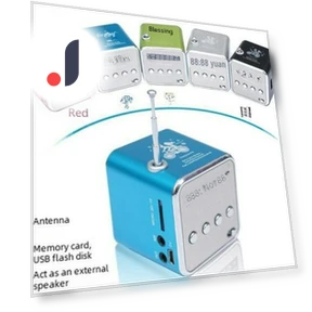 Мини-динамик Bluetooth с экраном — Портативные колонки с Bluetooth, AI Supermarket