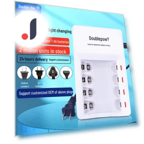 Умное зарядное устройство на 4 аккумулятора — Зарядные устройства, Doublepow Battery