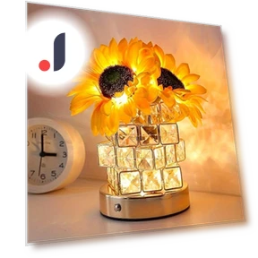 Светодиодная сенсорная лампа Sunflower — Настольные лампы, TrendyFinds