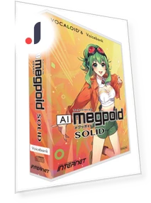 Голосовой банк AI Megpoid SOLID — Программное обеспечение Dragon и ScanSoft от Nuance, SOLT Japan Market