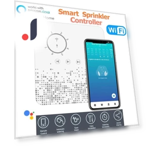 WiFi контроллер дождевателя умный 8 зонный таймер полива — Контроллеры, JOHO - CarGear