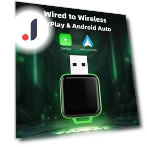 Автомобильный 2 в 1 беспроводной Carplay AI Box Android Auto — Аксессуары для телефонов, sugarberry