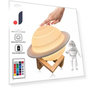 3D печать Saturn ночник — Ночники, Lemo Nade