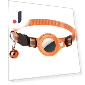 Светоотражающий ошейник для котят с держателем AirTag — Трекеры, Chic Home