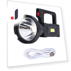 Прожектор с фонариком и USB-зарядкой — Фонарики, TOMTOP JMS