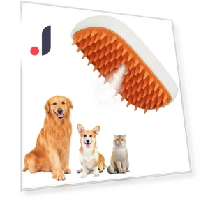 Массажная щетка 3 в 1 для домашних животных — Щетки, Smart Pet Supplies