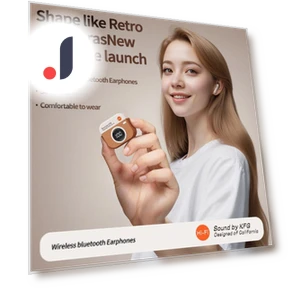 Беспроводные наушники Bluetooth — Внутриканальные наушники, ZJM Mall