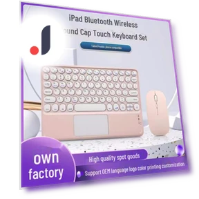 Беспроводная Bluetooth-клавиатура с круглой крышкой — Клавиатурные чехлы, VantaGoods