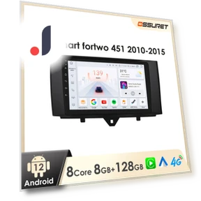 Автомобильное радио с CarPlay и Android 13 — Аксессуары для GPS-систем, OSSURET