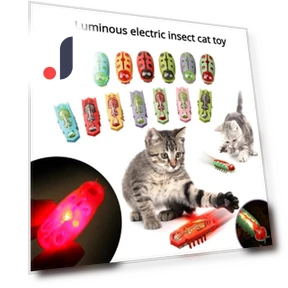 Светящиеся электрические черви для кошек — Электронные питомцы, Smart Pet Supplies