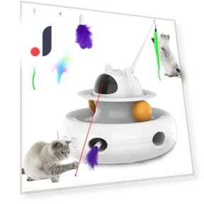 Интерактивная игрушка для кошек 4 в 1 — Игрушки для питомцев, Smart Pet Supplies