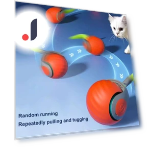 Интерактивный игрушечный мяч для кошек — Игрушки для питомцев, Smart Pet Supplies