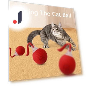 Интерактивная игрушка-мяч для кошек — Игрушки для питомцев, Smart Pet Supplies