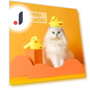 Интерактивная игрушка для кошек «Хлопающая утка» — Игрушки для питомцев, Smart Pet Supplies