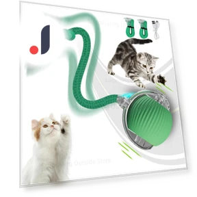 Интерактивная игрушка-мяч для кошек — Электронные питомцы, JINGYUE Pet
