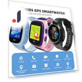 Детские умные часы с GPS и видеозвонком — Браслеты и клипсы, Tiktop2