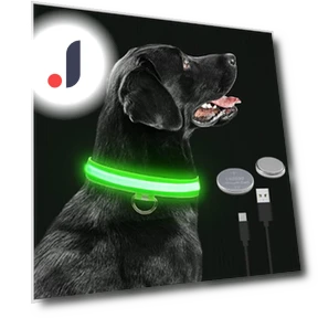 Светодиодный светящийся ошейник для собак — Ошейники, Smart Pet Supplies