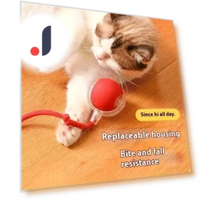 Интерактивный автоматический катящийся мяч для питомцев — Мячи, JINGYUE Pet