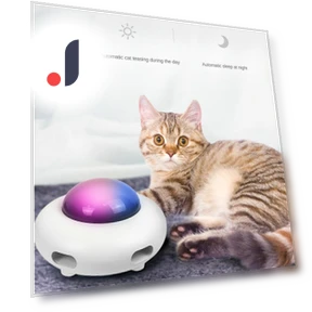 Дразнящая палочка с пером и USB зарядкой — Игрушки для питомцев, Smart Pet Supplies