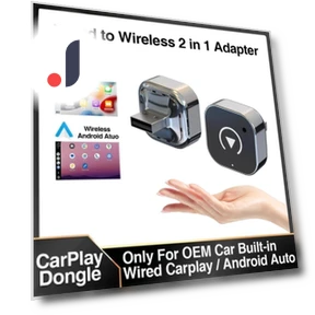 Беспроводной адаптер CarPlay/Android Auto — Автомагнитолы, YJMP Auto Parts