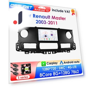 Камера Carplay Android Auto для Renault Master 2003 - 2011 — Автомобильные навигаторы, OSSURET