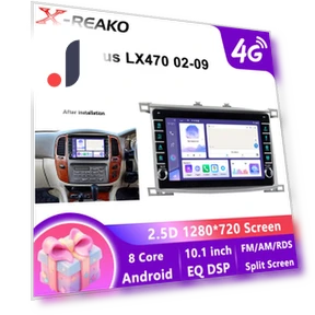 Автомобильное радио с CarPlay и Android 13 — Автомобильные навигаторы, X-REAKO Global Car Radio