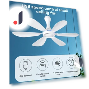 Потолочный вентилятор с зарядкой через USB — Потолочные вентиляторы, Chic Interiors