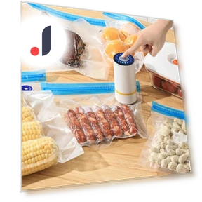 Портативный USB электрический воздушный насос для вакуумных пакетов — Пакеты для вакуумной упаковки, Chic Interiors