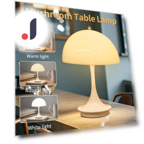 USB перезаряжаемый ночник скандинавский гриб — Лампы и абажуры, Modern Home Furnishing